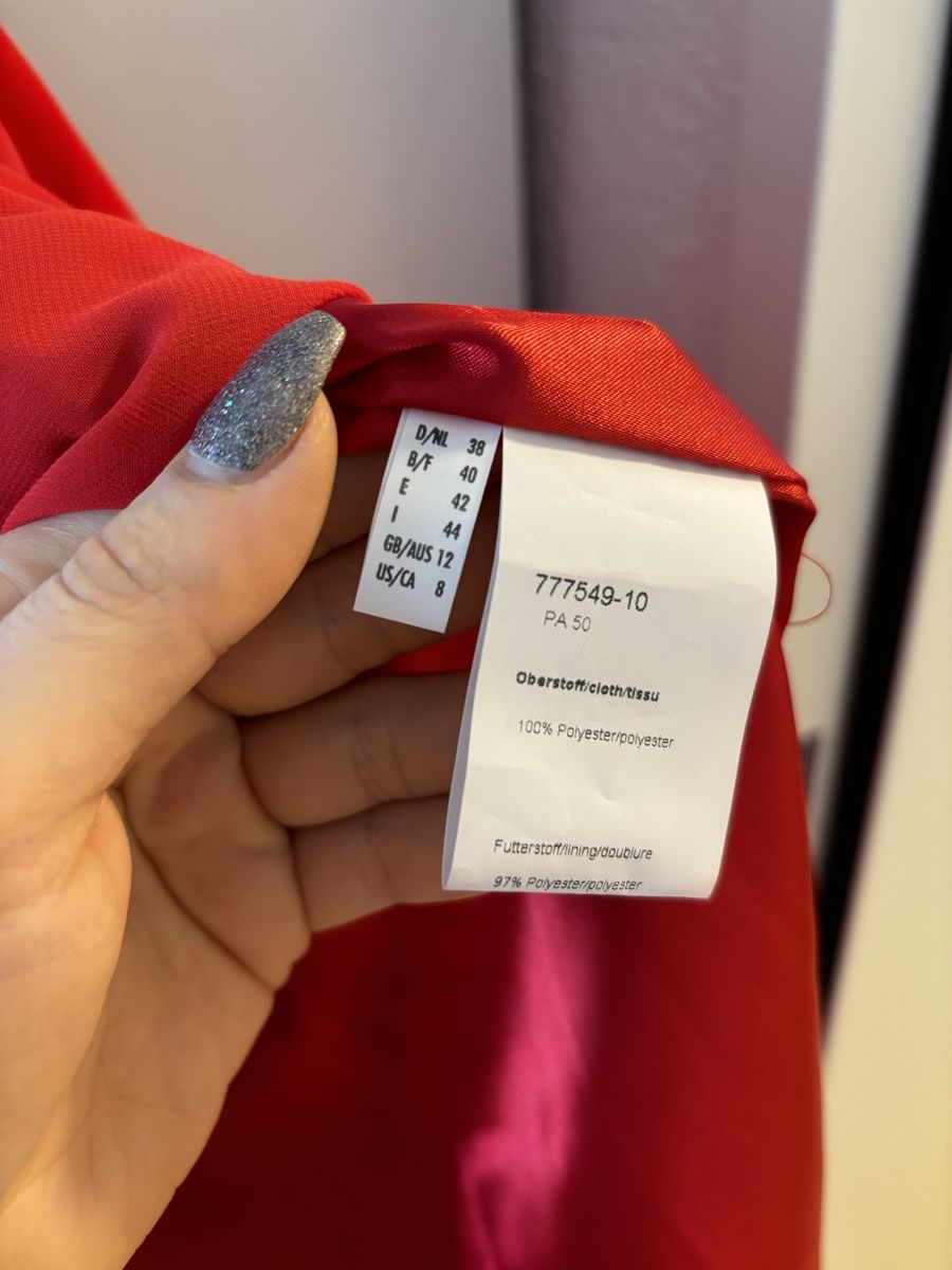 Vestiti: NEU SWING Kleid rot Gr. 38 – Nuovo (secondo la descrizione) da Staufen venduto da sarinaluescher 2