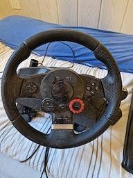 Controller: Logitech Driving Force GT Lenkrad (E-X5C19) – Gebraucht aus Kandergrund von hor_8xln 1