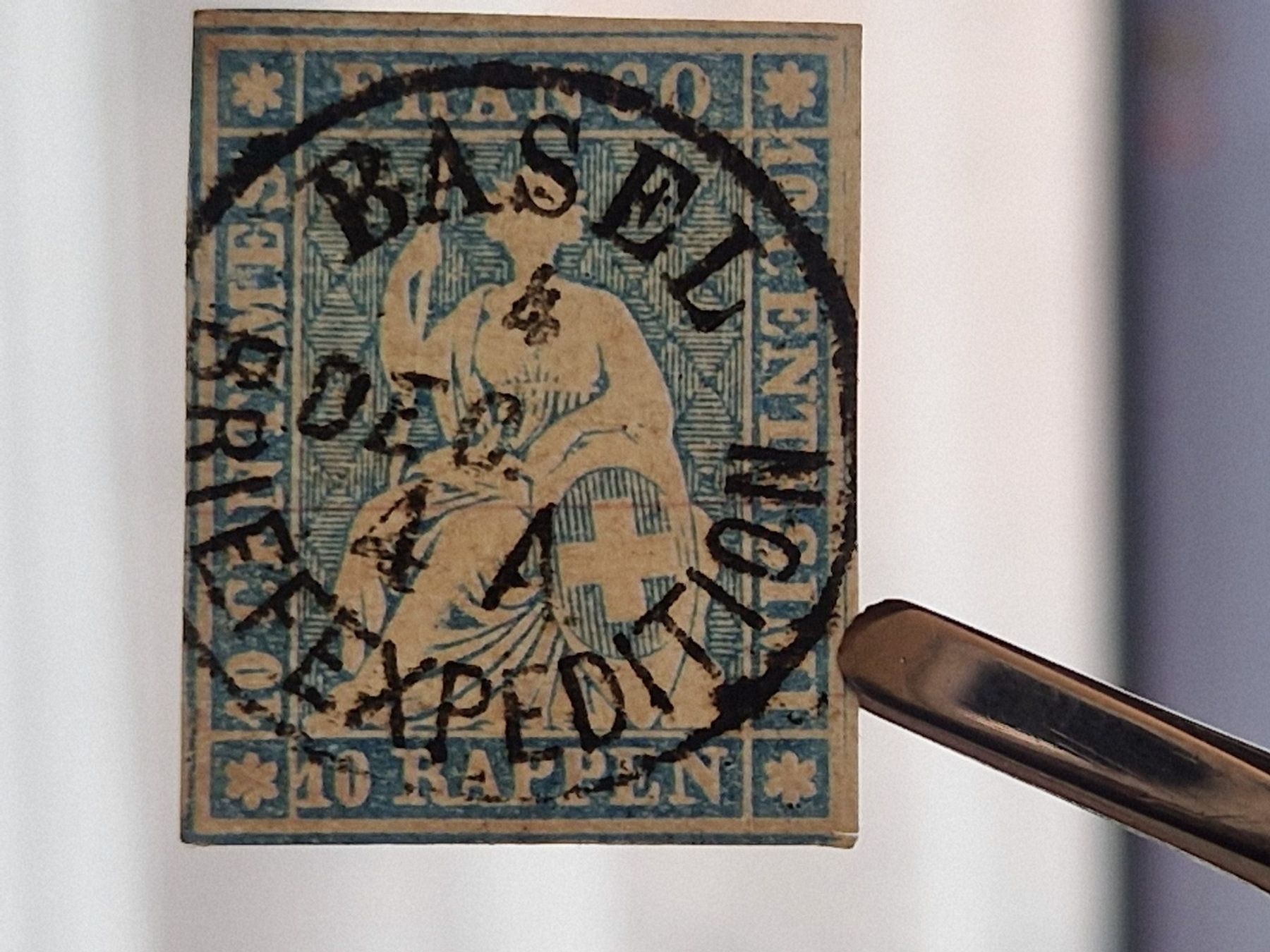 Tutti i francobolli: Strubel 23Cc, signiert, ab 1.- – Usato da Burgdorf venduto da Glossy01 5