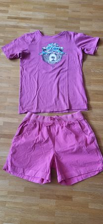 Ensemble Short&T Shirt Columbia 12-14 Jahre