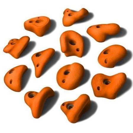 ALPIDEX 12 L Klettergriffe SPORTY ORANGE