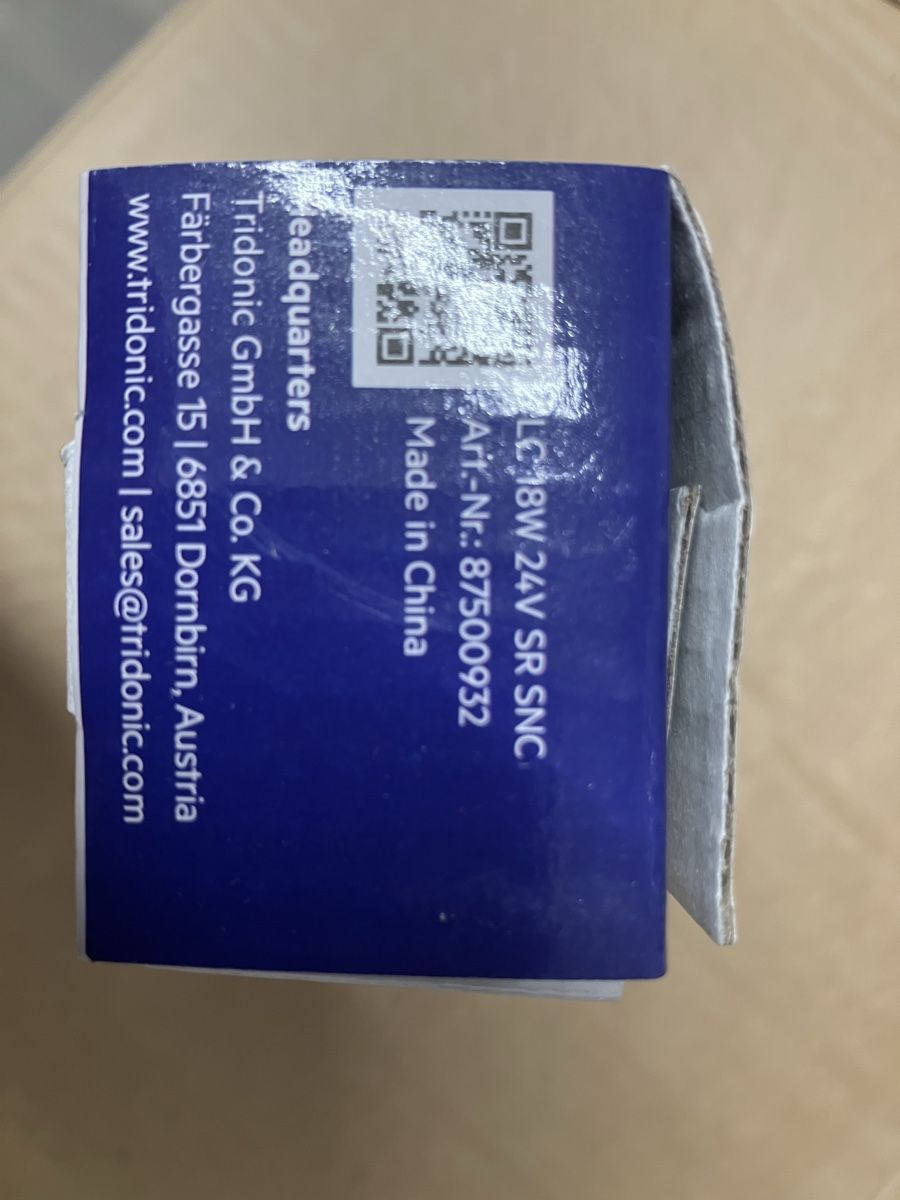 Elektronikbauteile: Tridonic LED Trafo, 18W/24V, Dimmbar - Neu – Neu (gemäss Beschreibung) aus Ilanz von Celi.hull 3