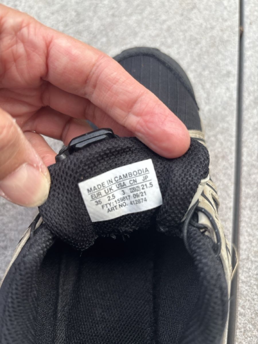 Salomon Scarpe per ragazzi: Wanderschuhe Tecking Salomon Speed Cross Waterproof Gr.35 – Usato da Horgen venduto da kantozor 3