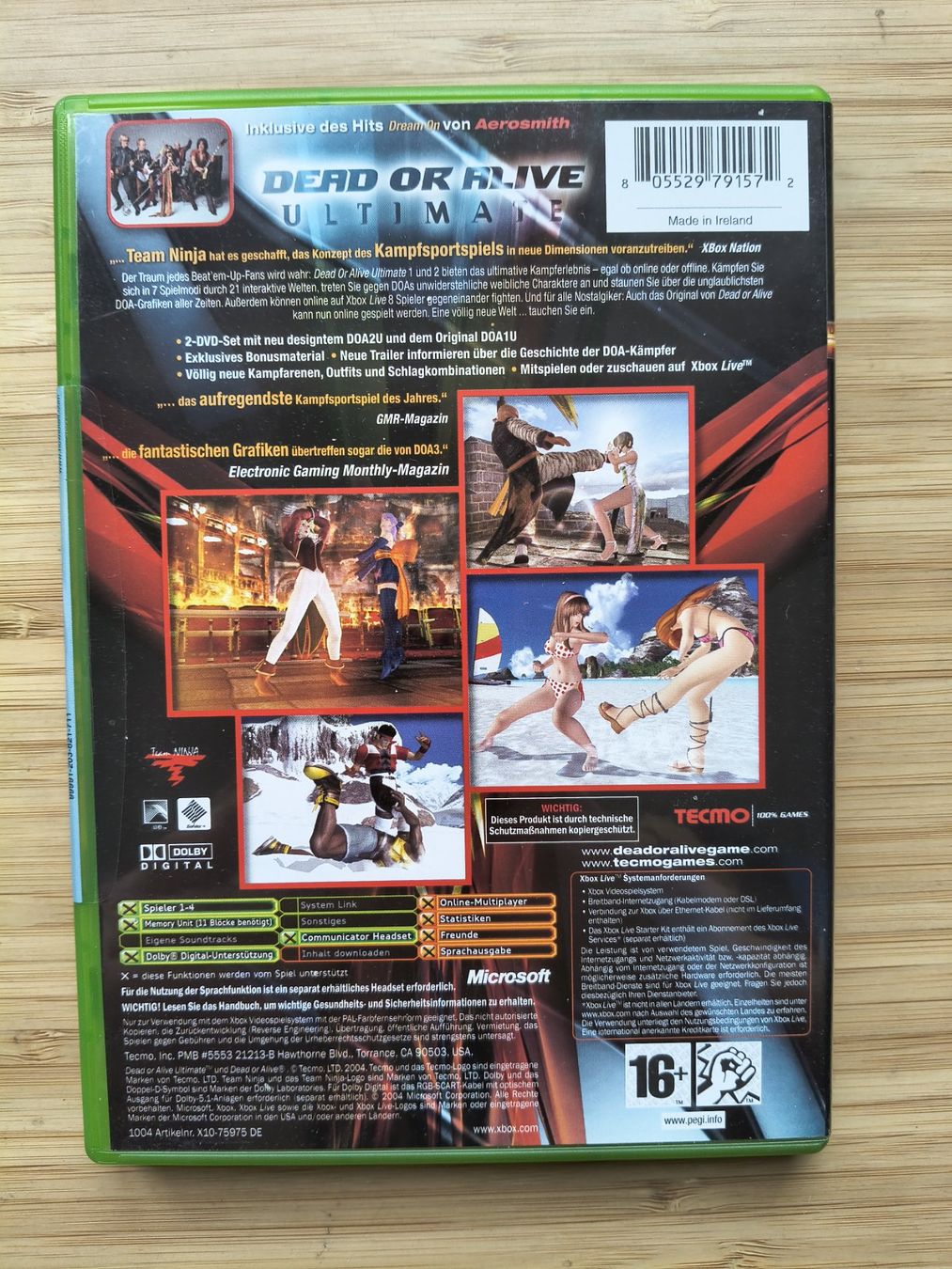 Spiele: Dead or Alive Ultimate (XBox) – Gebraucht aus Riedholz von ste_96cd 1