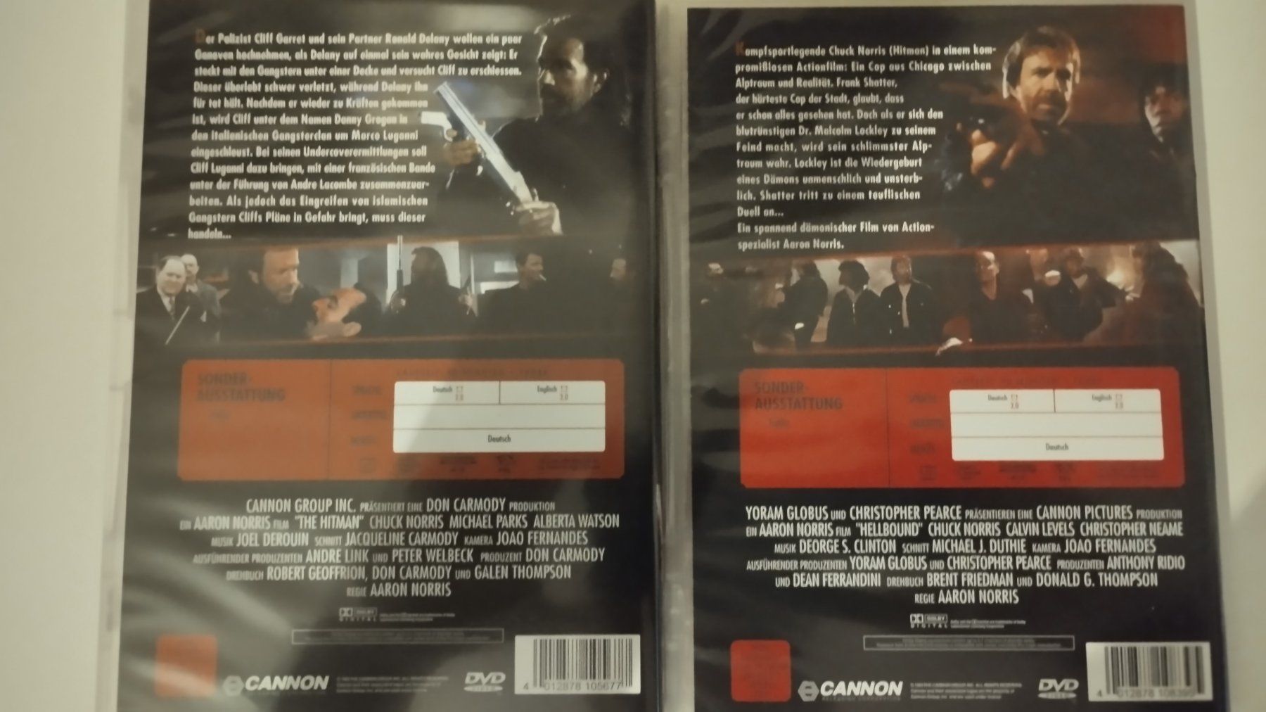 Tous les DVDs: HITMAN + HELLBOUND DVD – Neuf (Voir description) à Basel par Bal-Sagoth 1
