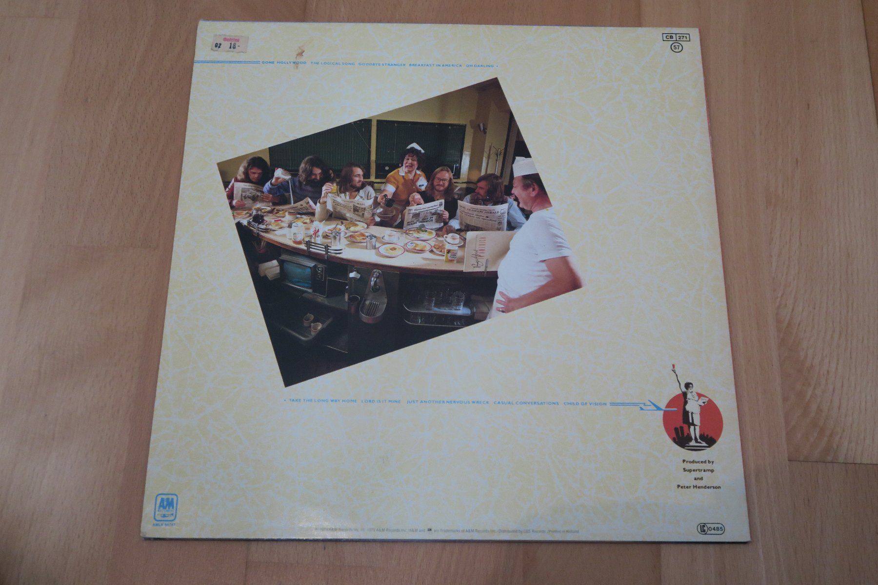 Dischi in vinile: Supertramp – Breakfast In America – Usato da Thun venduto da Karibu70 1