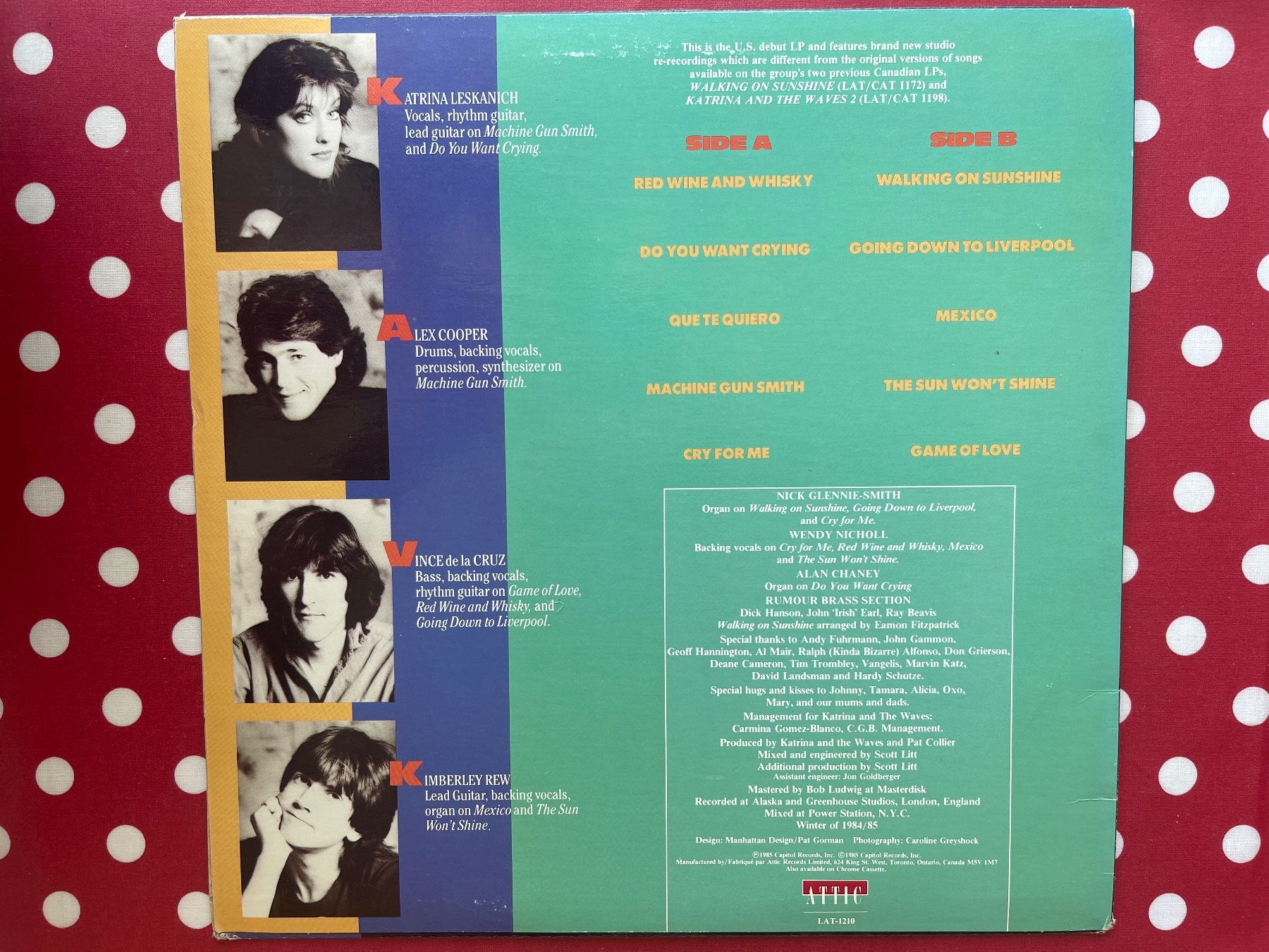 Vinyles: A511/Katriina And The Waves – D'occasion à Frutigen par Philippe_jsp 1