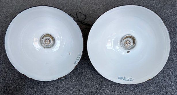 Lampen: Zwei grosse alte original Industrielampen – Gebraucht aus Gretzenbach von kar_82n7 1