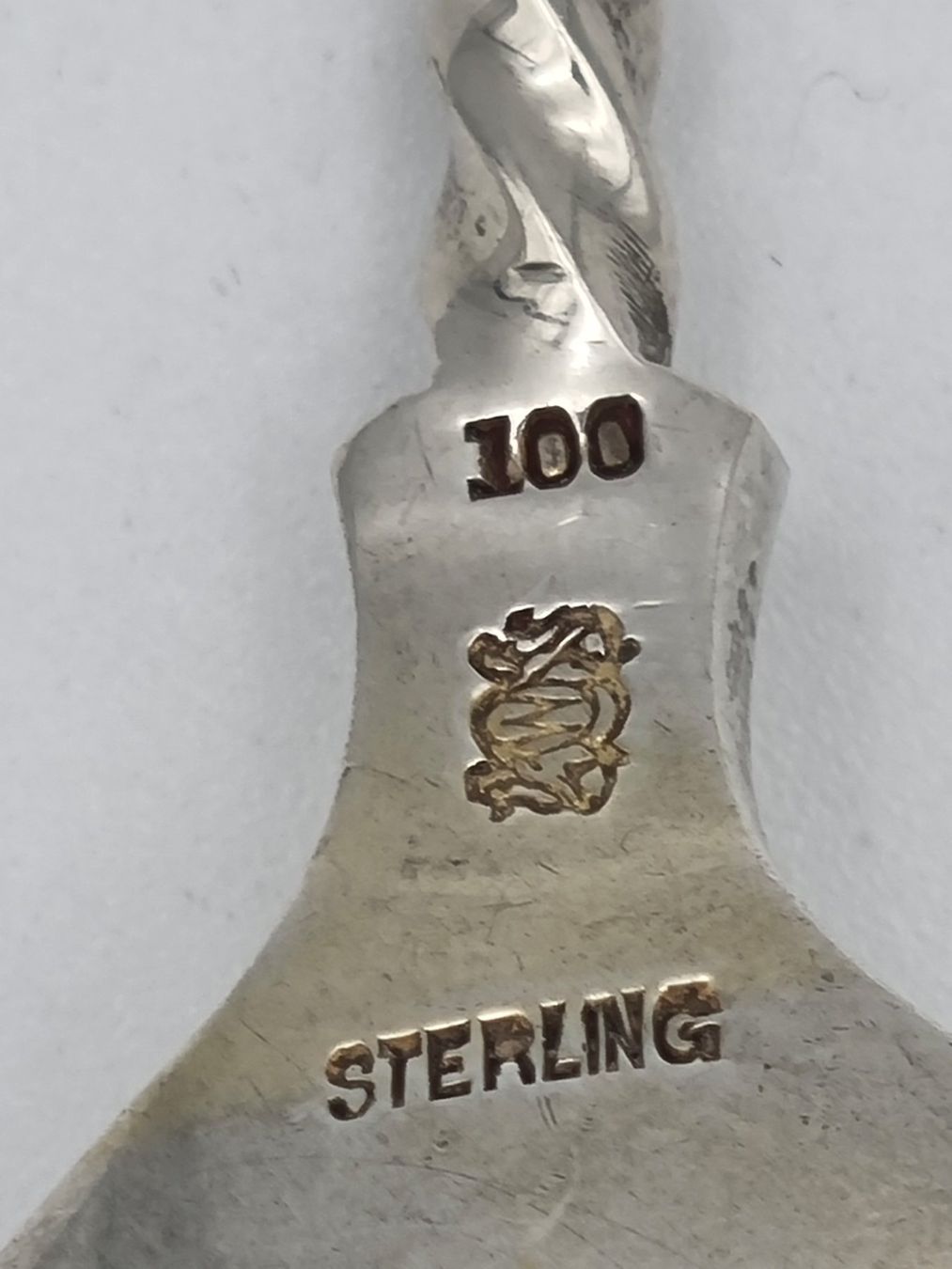 Cucchiai: Sterling Silber Löffel - Jamestown NY 1892 – Usato da Kölliken venduto da ter_lkc7 4