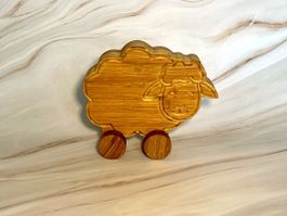 Kinder Holzschaf Handgefertigt