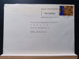 Werbe-Stempel *Der Geizige* Freilichtspiele Basel, 1968