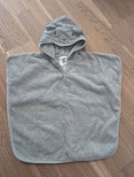 Hessnatur Kinder Badeponcho mit Kapuze Grösse 74/86