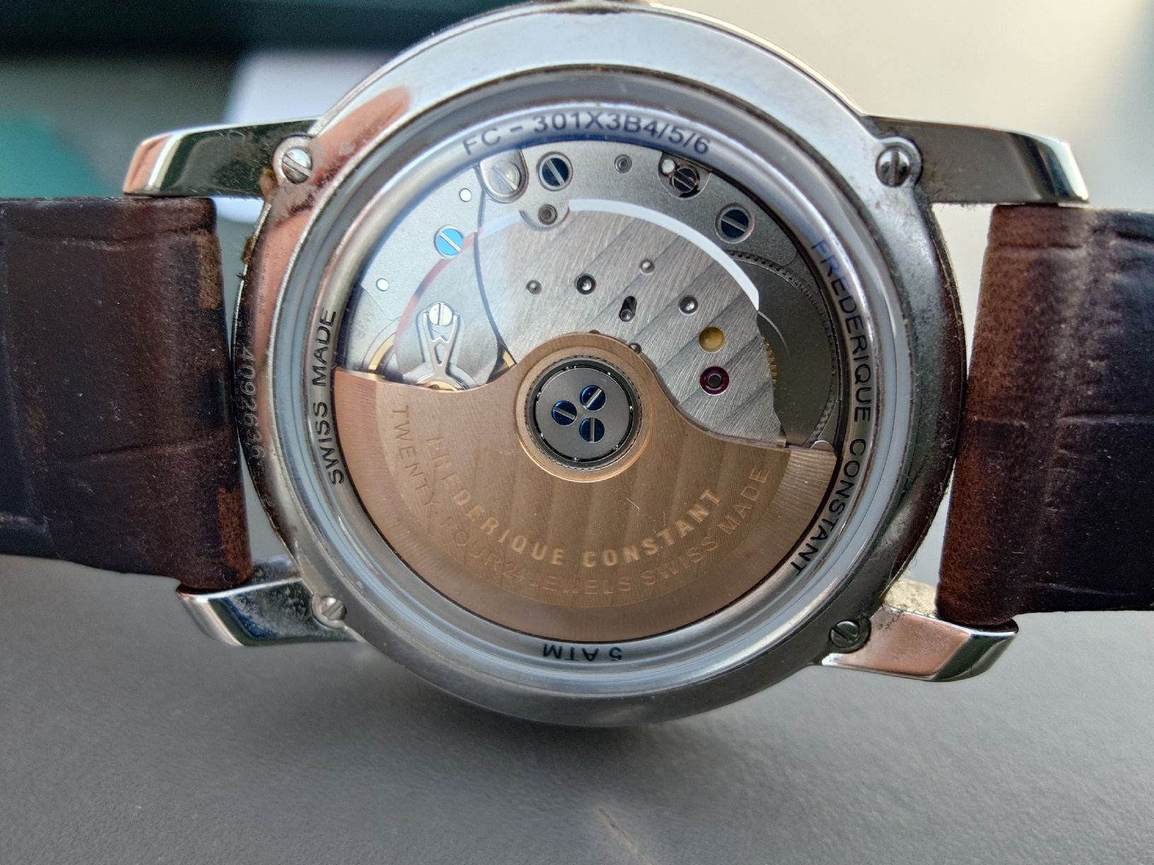 Frederique Constant Montres: Frederic Constant automatic Herrenuhr, neuwertig – Neuf (Voir description) à Biel/Bienne par Tomkojak 1