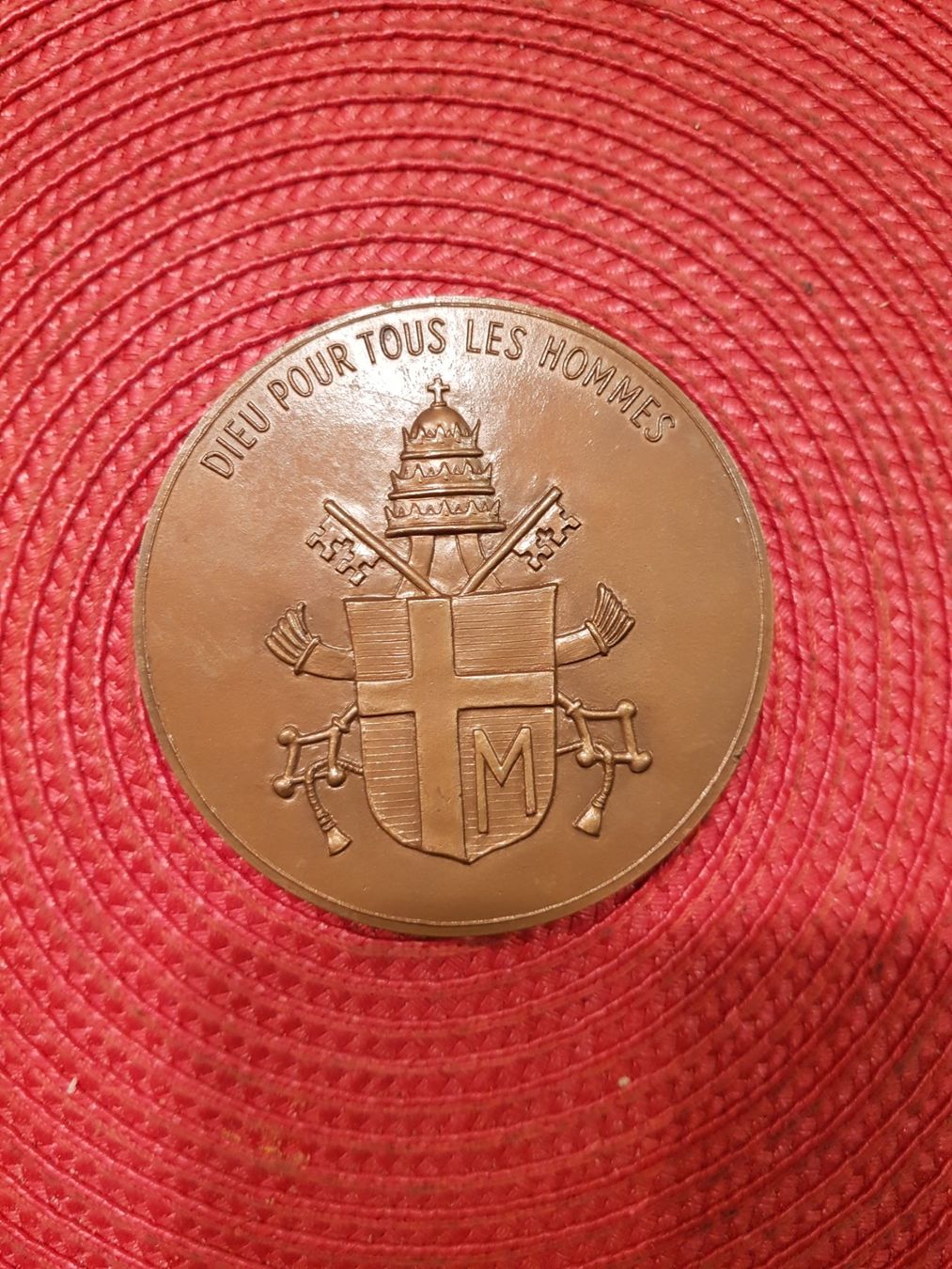 Medaglie: JEAN-PAUL-II- Medaille 1980 Bronze. – Usato da Biel / bienne venduto da Sarouch9 2