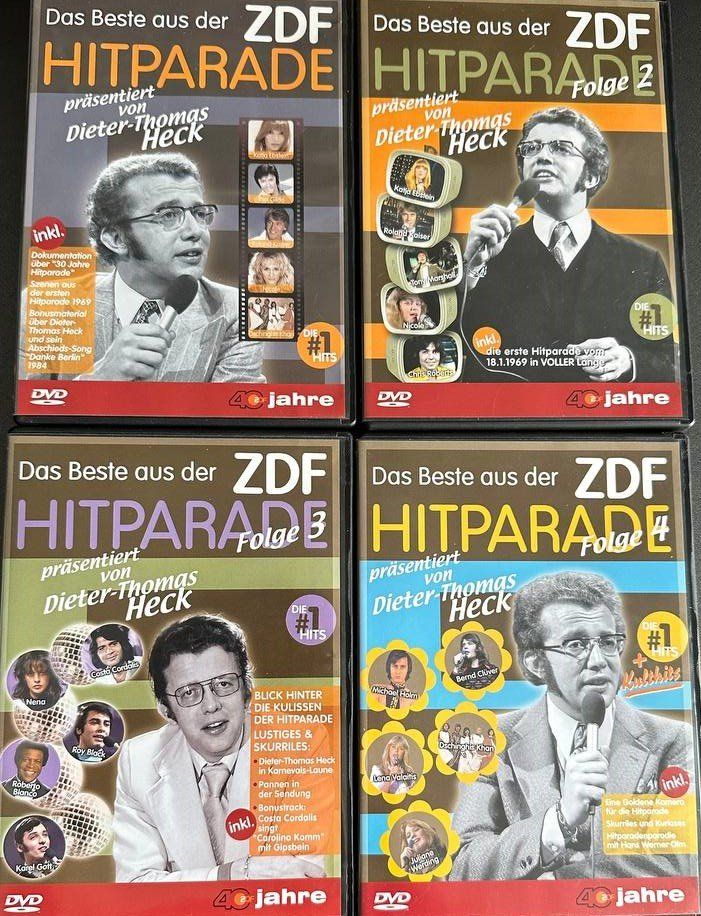 Tutti i DVDs: ZDF Hitparade KultBox - 4 DVDs - Limitierte Auflage! – Usato da Beringen venduto da Mantafisch1 2
