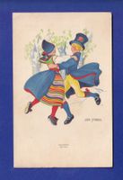 ENFANT - Joli petit couple en costume folklorique