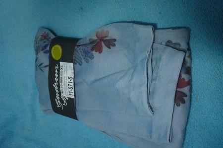 LEGGIN NEU ORIGINALVERPACKT GR XL TAUBENBLAU MUSTER LEGGINS