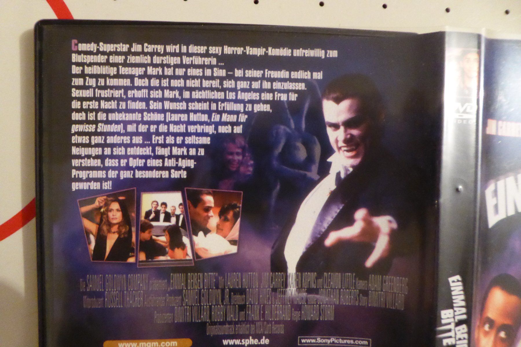 Alle DVDs: DVD Einmal beissen bitte Jim Carrey – Gebraucht aus Allschwil von Summelsarium 1