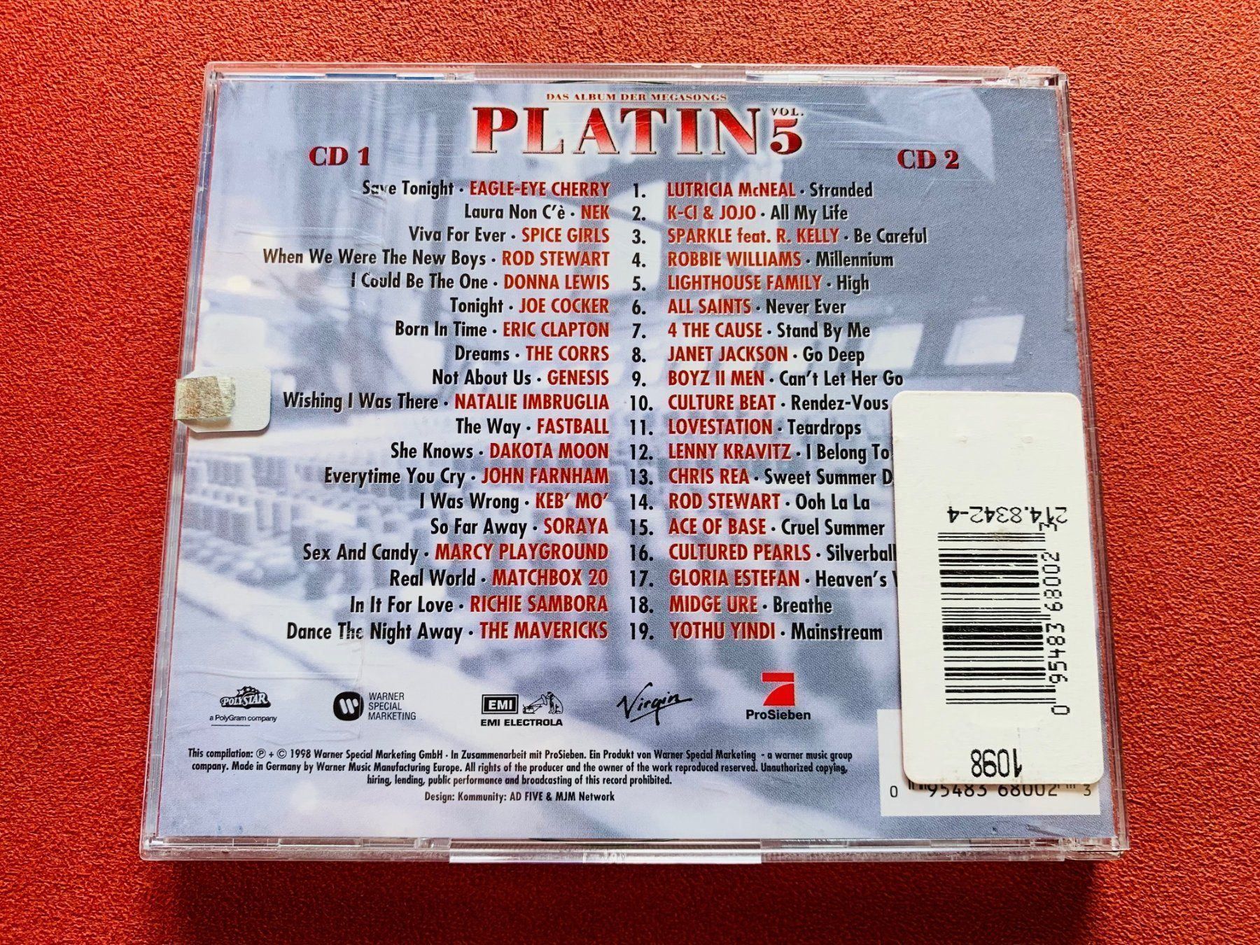 CD: PLATIN Volume 5 – Usato da Soyhières venduto da Spartan117 1