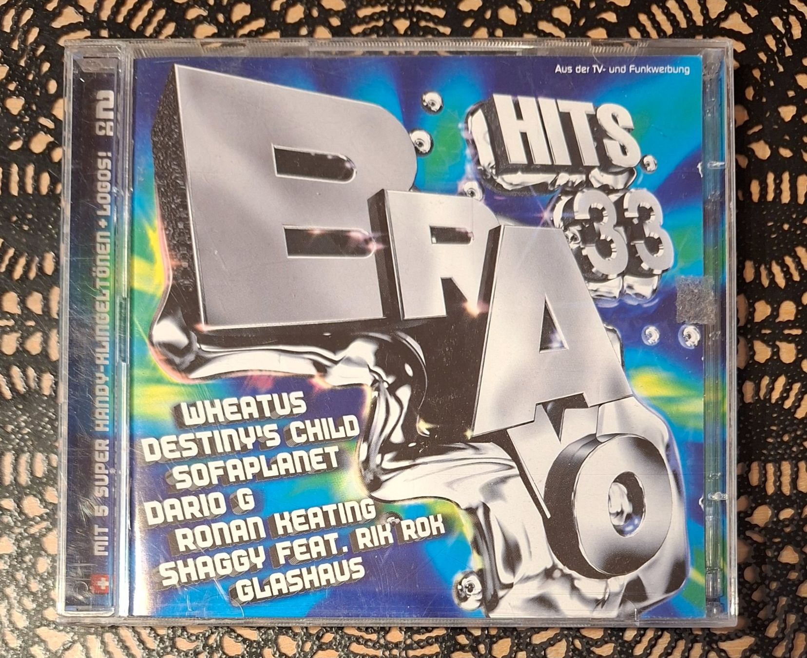CD: Bravo Hits 33, Doppel CD, 2001, Hit Compilation, Sampler – Usato da Amriswil venduto da Celini3