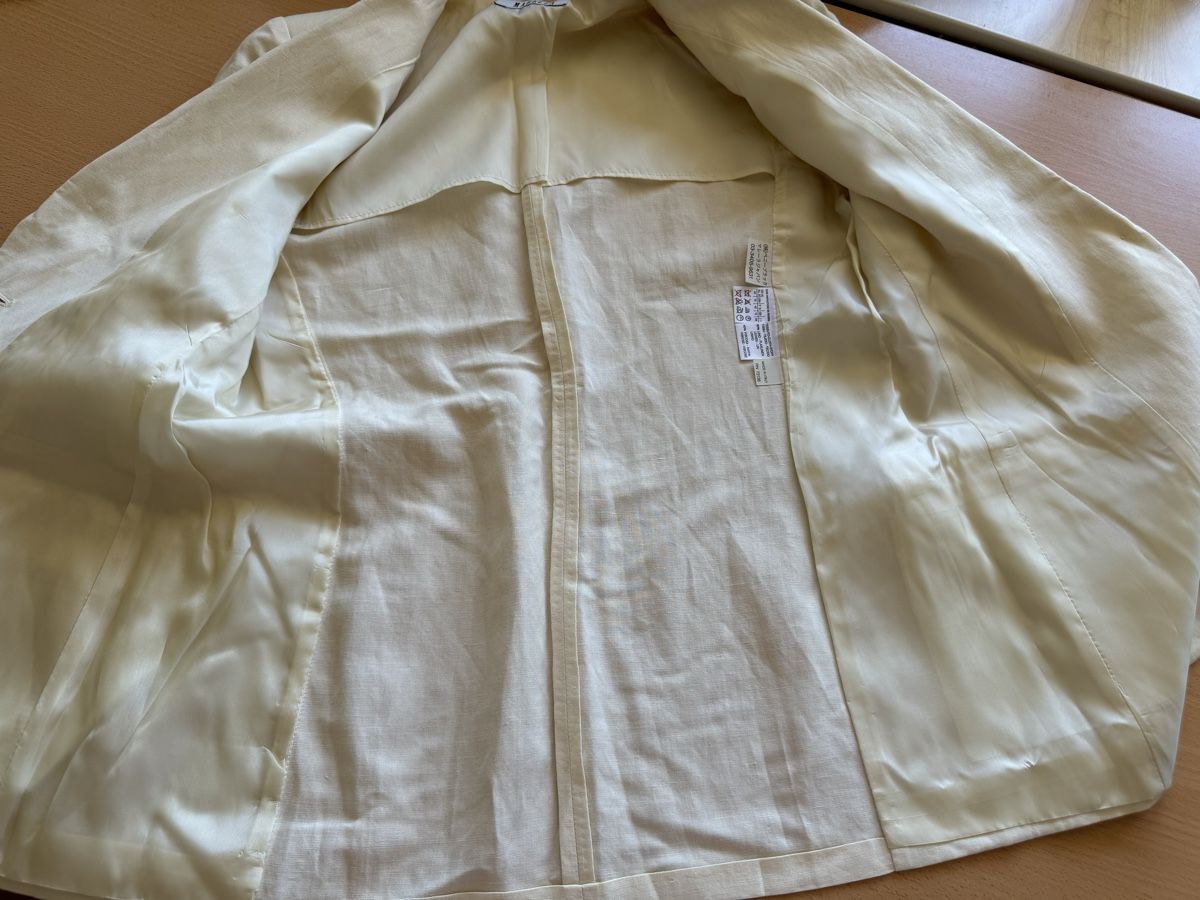 Marella Jacken: Blazer MARELLA en lin crème  - Taille 40 – Neu (gemäss Beschreibung) aus Morges von sandy069 5