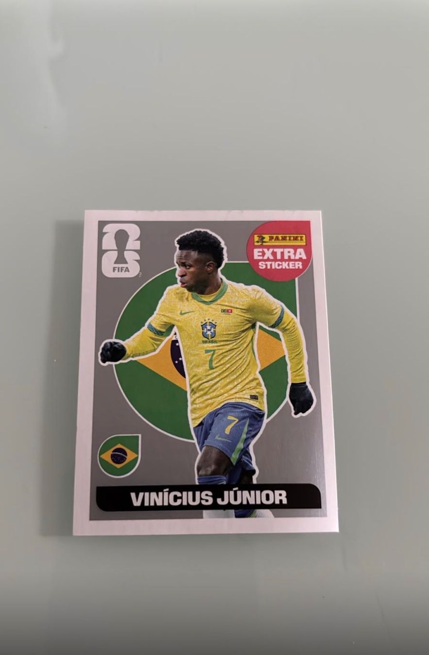 Aufkleber: Panini Stickers Vini jr. – Neu und originalverpackt aus Zürich von Yvo619