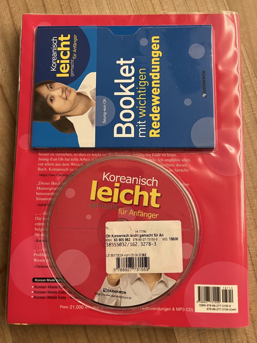 Livres: Buch Koreanisch lernen – Neuf avec emballage d'origine à Samstagern par SG0708 1