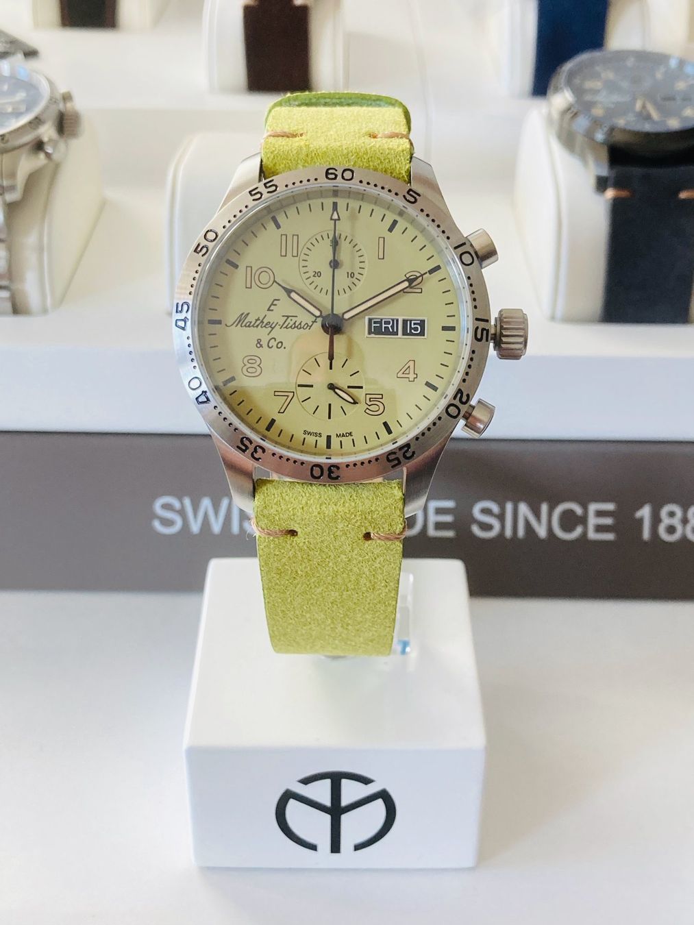 Uhren: Mathey Tissot TYPE 21 CHRONO AUTOMATIC. L.E. New %Soldes% – Neu und originalverpackt aus Genève von GLwatchsa 3