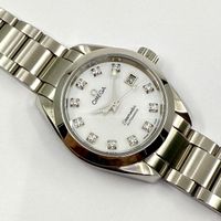 OMEGA SEAMASTER AQUA TERRA PERLMUTT LUXUS DAMENUHR
