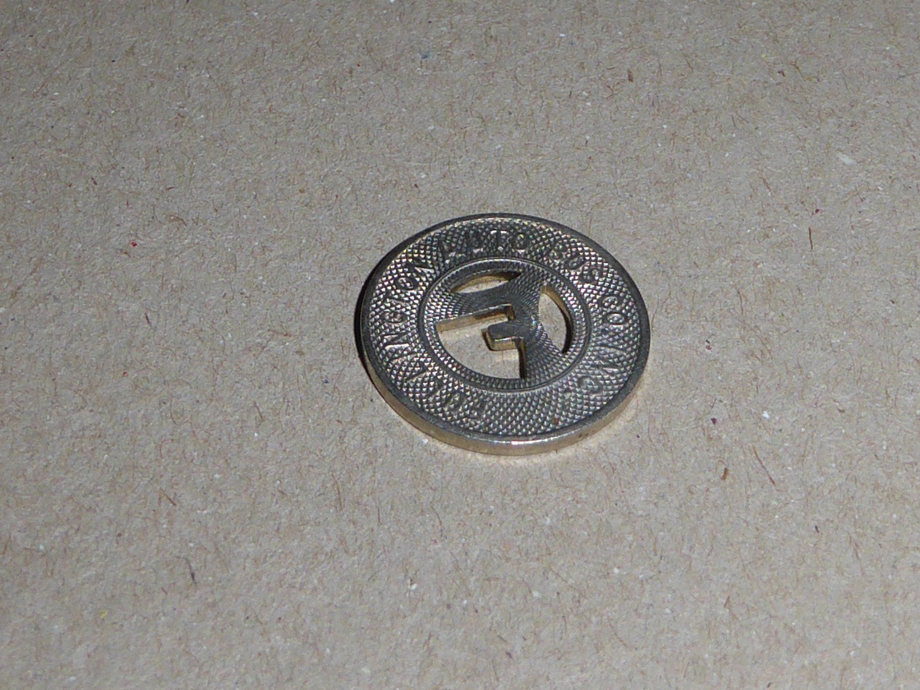 Medaglie: Jeton  Token  USA  Fullington Auto Bus Co.Inc. – Usato da Thun venduto da 427er 1