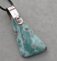 ♥ ANHÄNGER / LARIMAR - ATLANTIS STEIN / UNISEX ♥