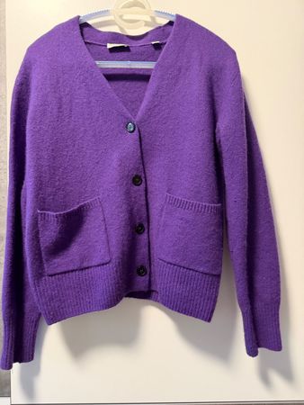 Damen Strickjacke violett Grösse M Tchibo guter Zustand