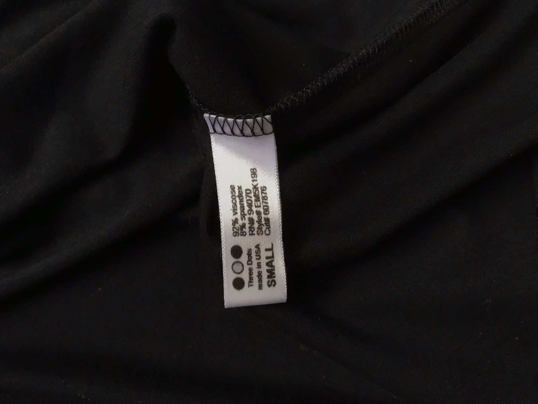 Vestiti: Vintage " Three Dots" Robe noire USA  Kleid – Nuovo (secondo la descrizione) da Echandens venduto da pepite30 6