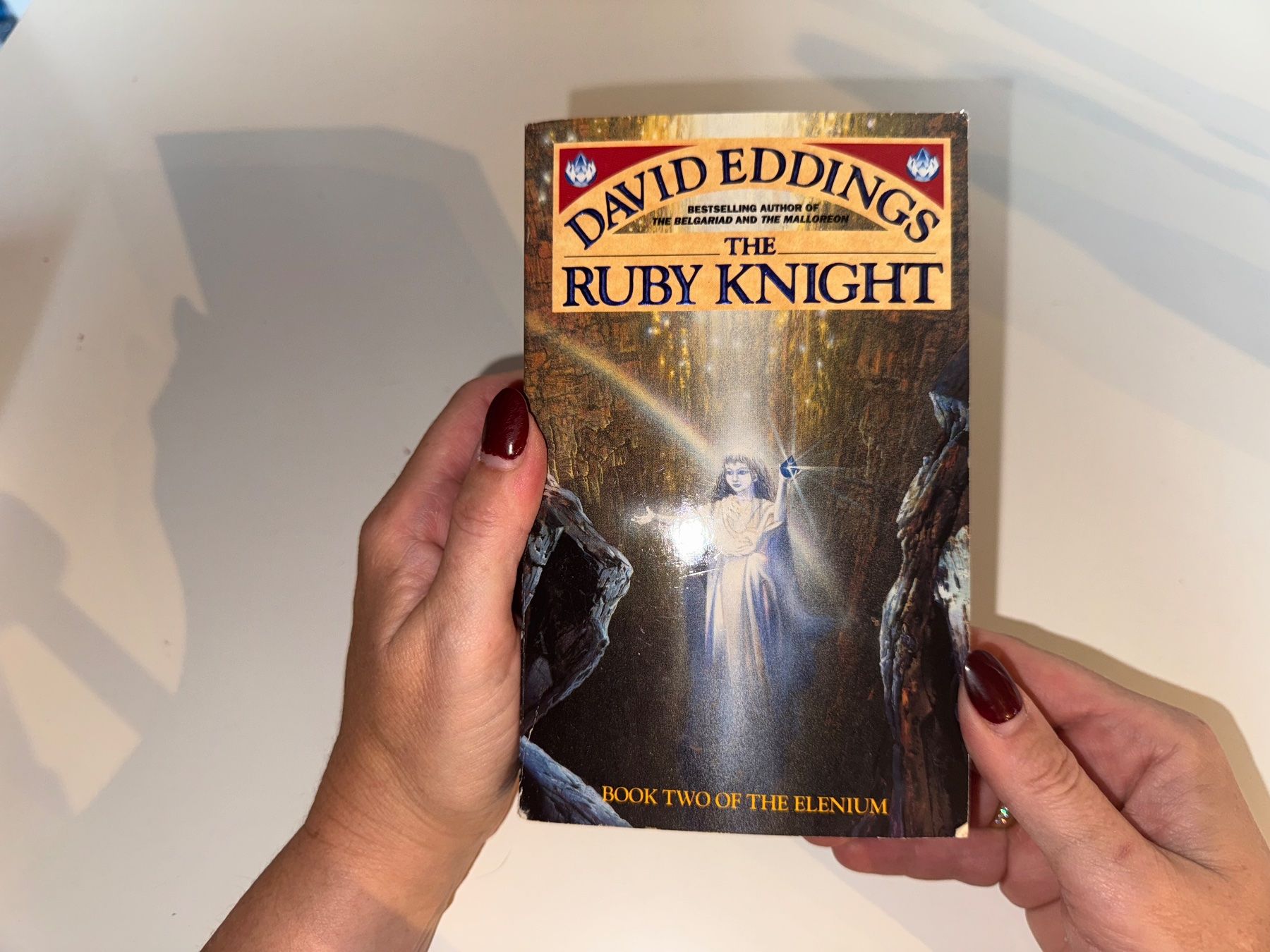 Libri: NOVEL: David Eddings, The ruby knight – Usato da Grosswangen venduto da English_books
