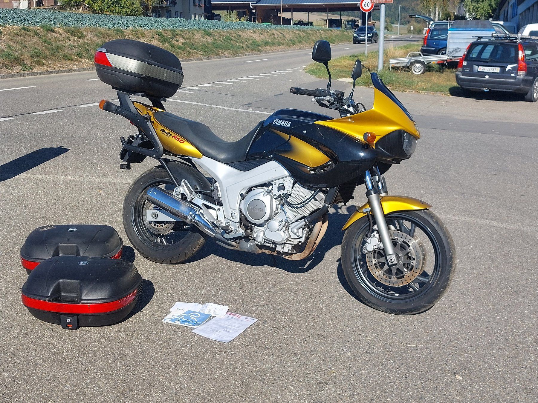 Yamaha TDM 850 5AR Big Twin Klassiker Reise Enduro Tenere (Defekt) in ...