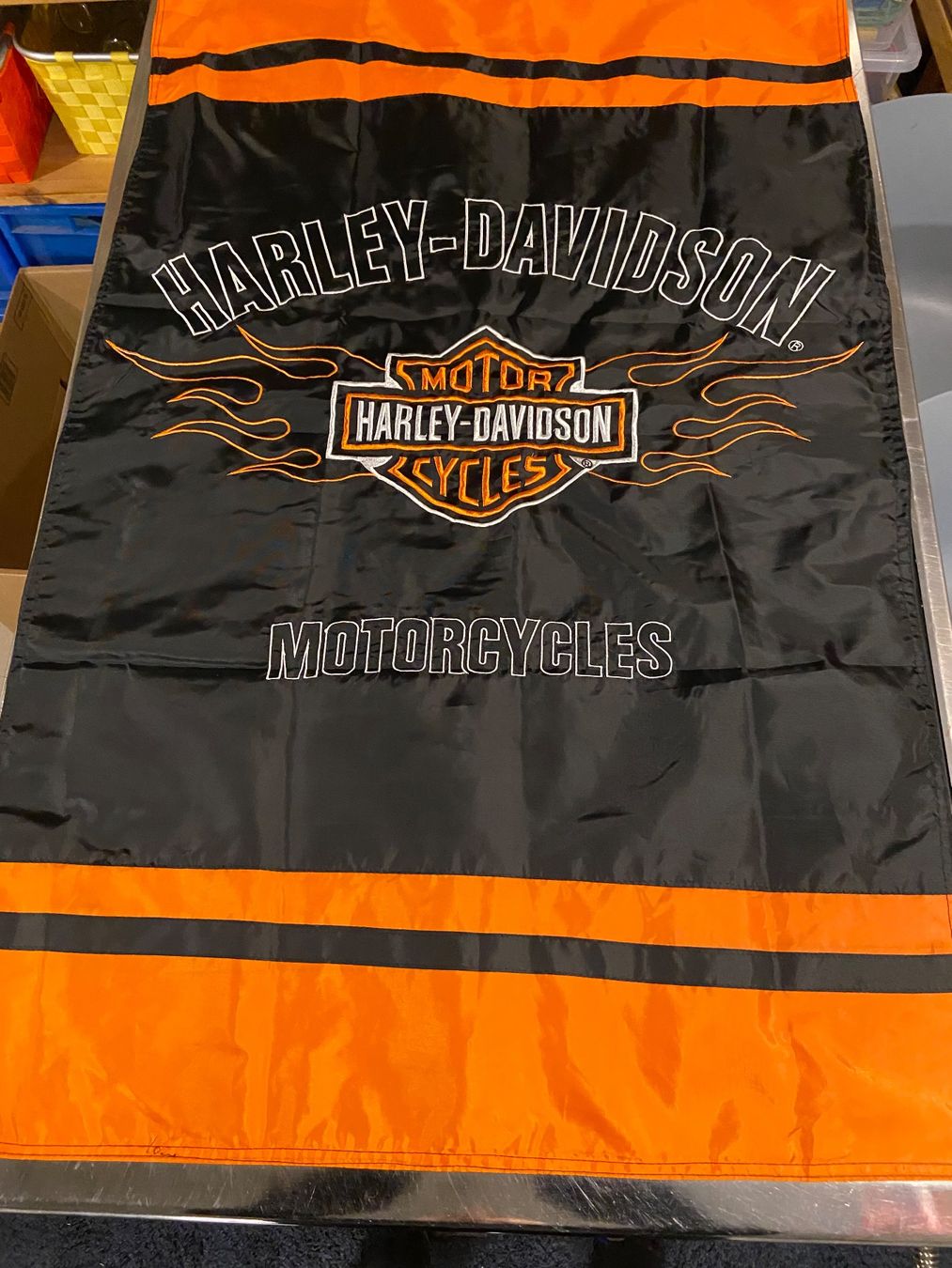 Harley-Davidson Bandiere: Fahne Harley Davidson – Usato da Maienfeld venduto da Kreta2020