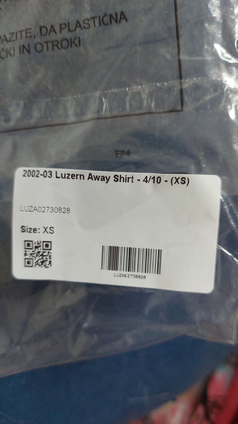 Jako Leibchen & Hosen: FC Luzern Trikot 2002/03 Gr. XS – Gebraucht aus Hedingen von Turicun25 1