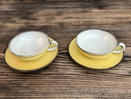 2 Stk. Linck Keramik Vintage Tassen