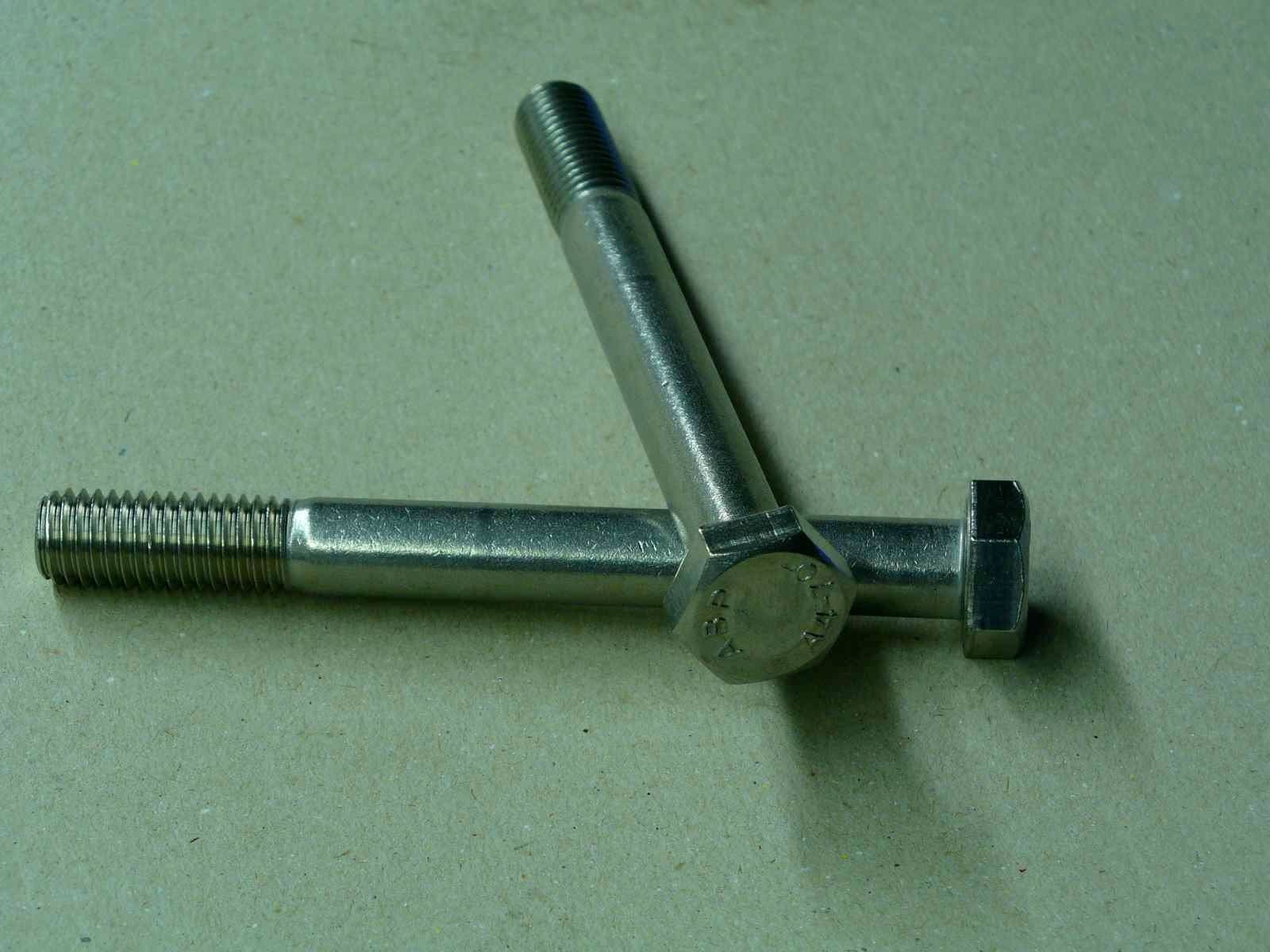 Metall- & Schlosserei Sonstiges: Schraube M12 x 110    A4 INOX – Neu (gemäss Beschreibung) aus Samstagern von Betscha