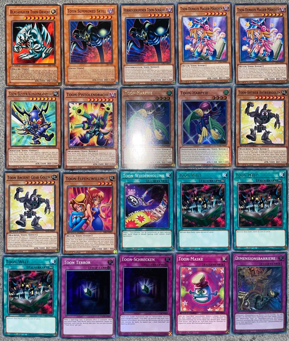 Yugioh Carte collezionabili: YuGiOh Toon Set! – Nuovo (secondo la descrizione) da Altstätten SG venduto da ChangeMaker