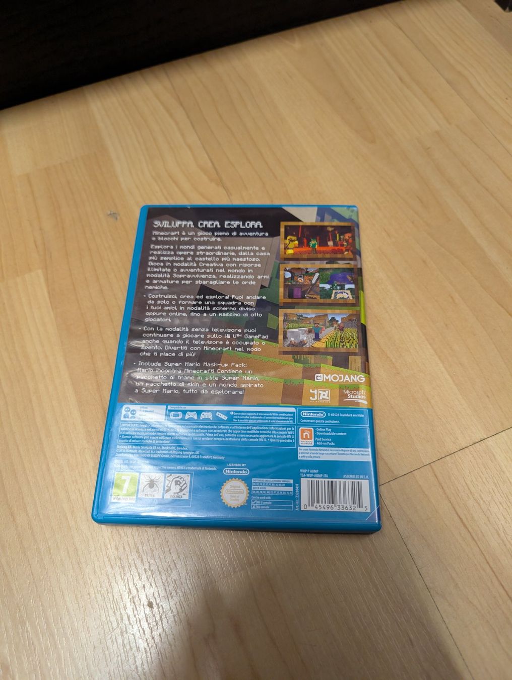 Giochi: Minecraft Nintendo Wii u – Usato da Giubiasco venduto da Ticinerd 1