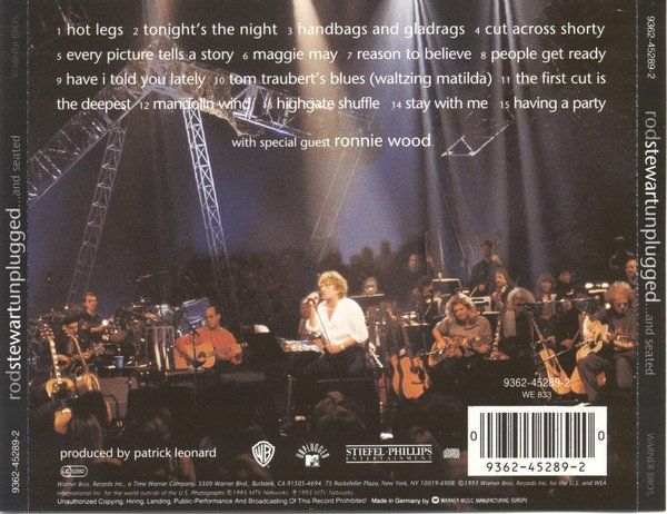 CD: CD Rod Stewart - Unplugged (1993) – Usato da Möriken AG venduto da mineralia 1