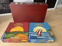 Siedler von Catan - Fankoffer aus Holz