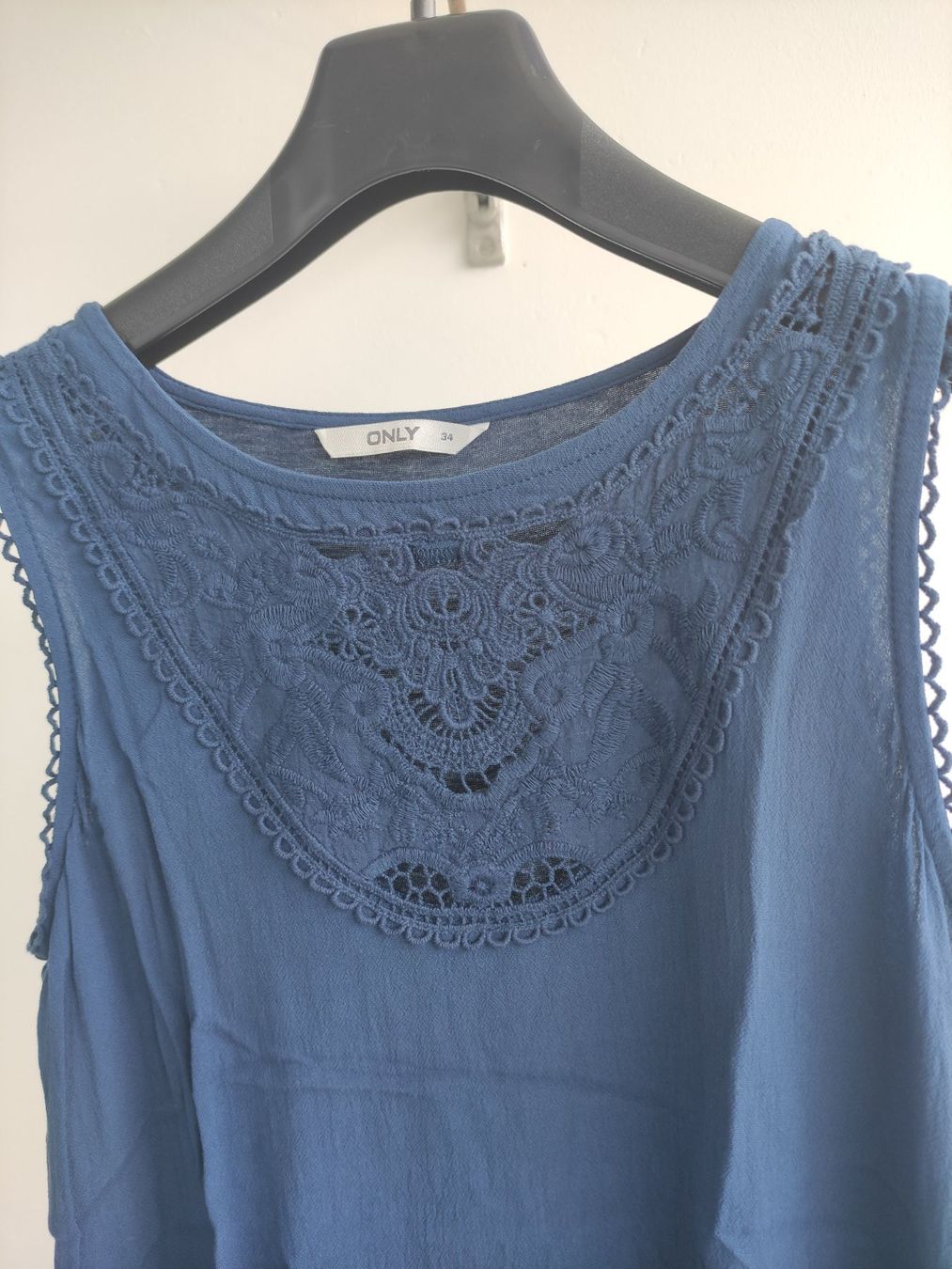 Only Camicette: Bluse Top blau Gr. 34 Only – Usato da Schliern b. Köniz venduto da Pecannut 1