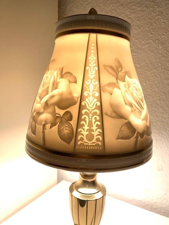 Lampade: Vintage Lithographie - Tischlampe – Nuovo (secondo la descrizione) da Reinach BL venduto da mar_9yy7 2