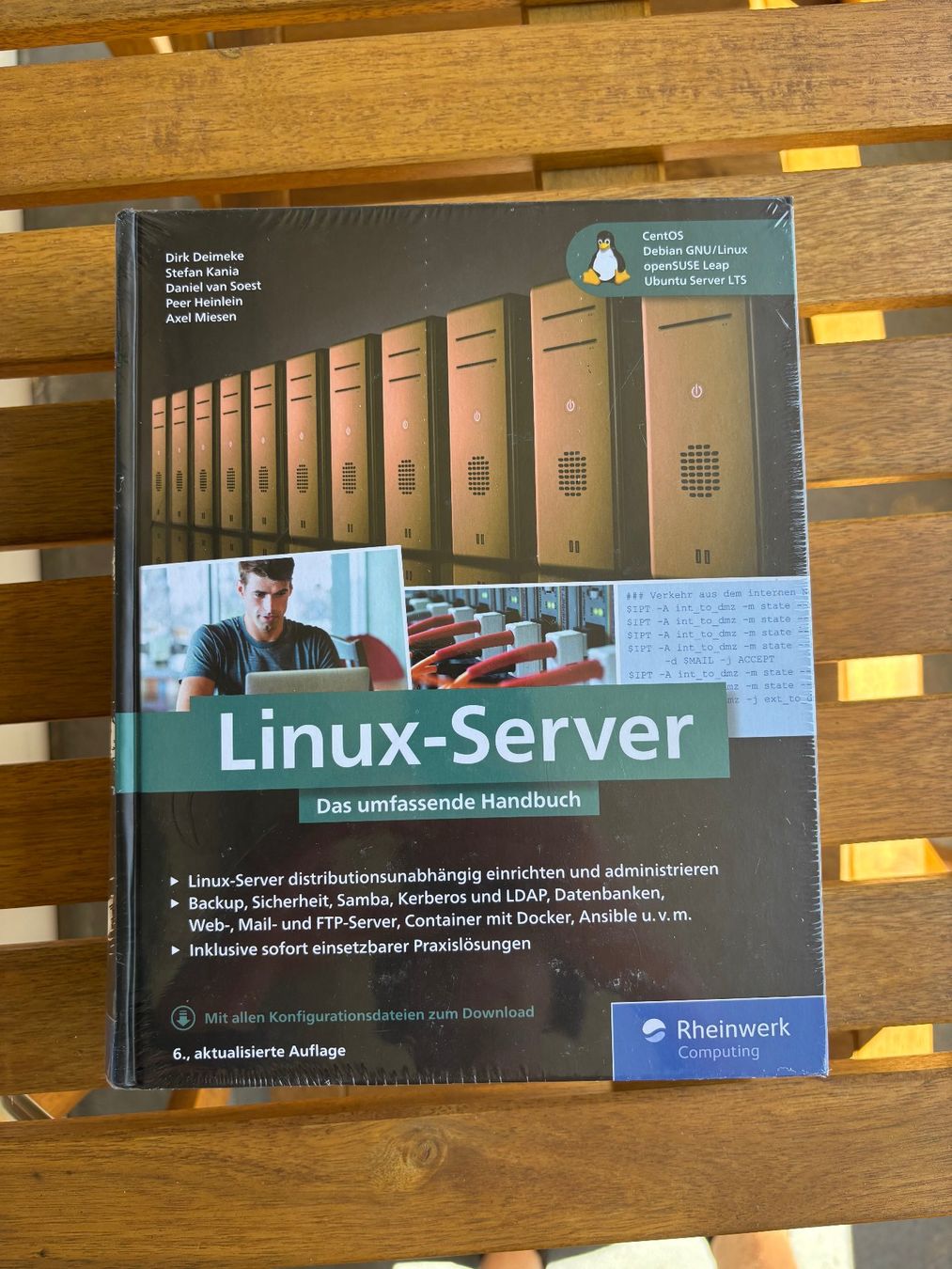 Libri: Linux-Server - Das umfassende Handbuch – Nuovo e nell'imballaggio originale da Rämismühle venduto da RitzmannMarkus