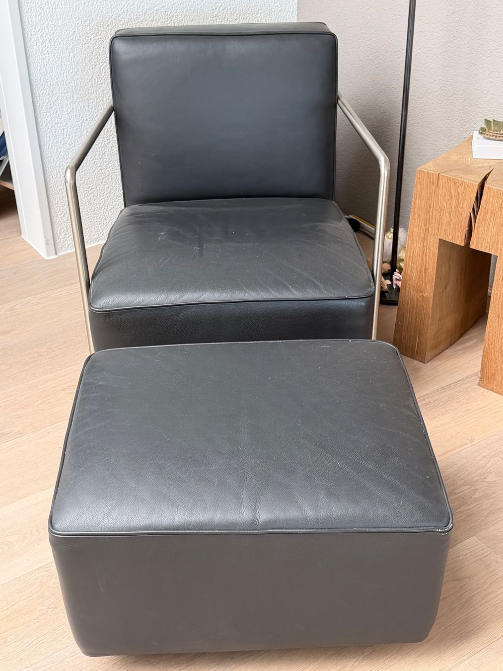 Flexform Fauteuils: Flexform A.B.C Armlehner inkl. Ottoman – D'occasion à Oberwil b. Zug par hallihallo12 2
