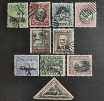 Liberia 1909-12, LoT gestempelt