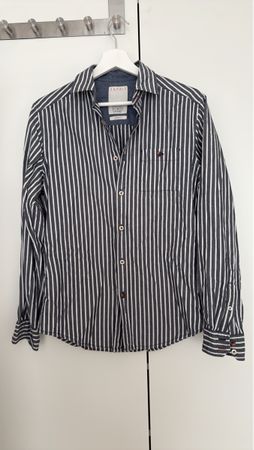 Damen Hemd Esprit gestreift blau weiss wie neu