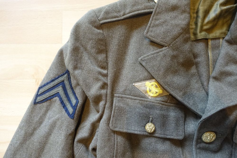 US Air Force Ike Jacket 2.Weltkrieg 11th Air Force Pazifik | Kaufen auf ...